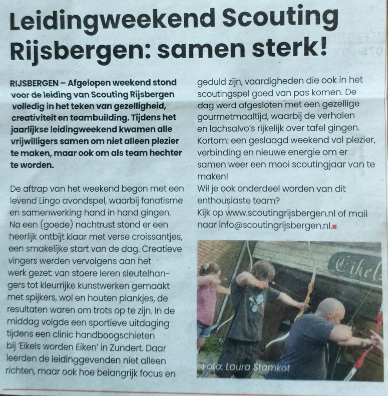 Scouting Rijsbergen
