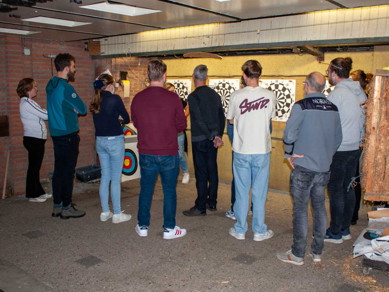 Iedereen wilde zijn score zelf zien.