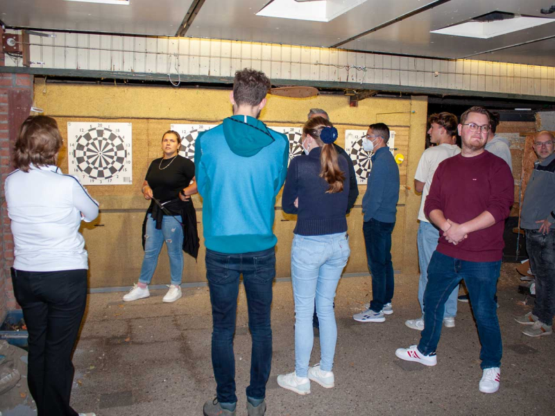 Emma kan heel goed verstaanbaar scores opnoemen.